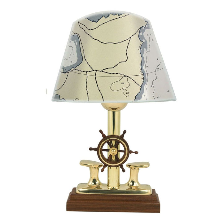 Lampe - Poller mit Steuerrad