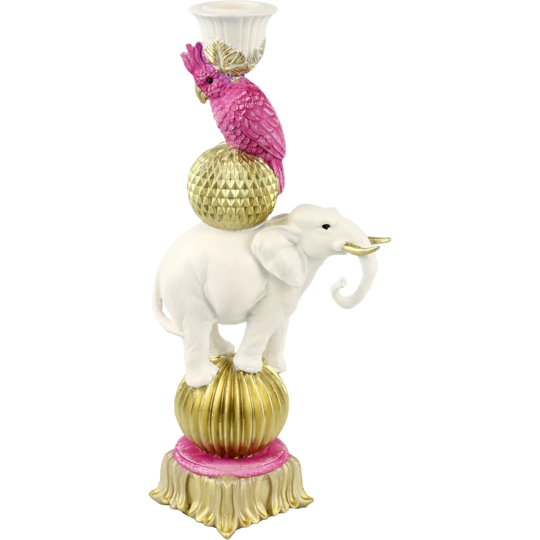 Kerzenhalter Exotic Elephant im 2er Set