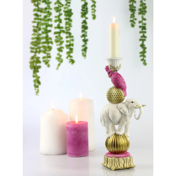 Kerzenhalter Exotic Elephant im 2er Set