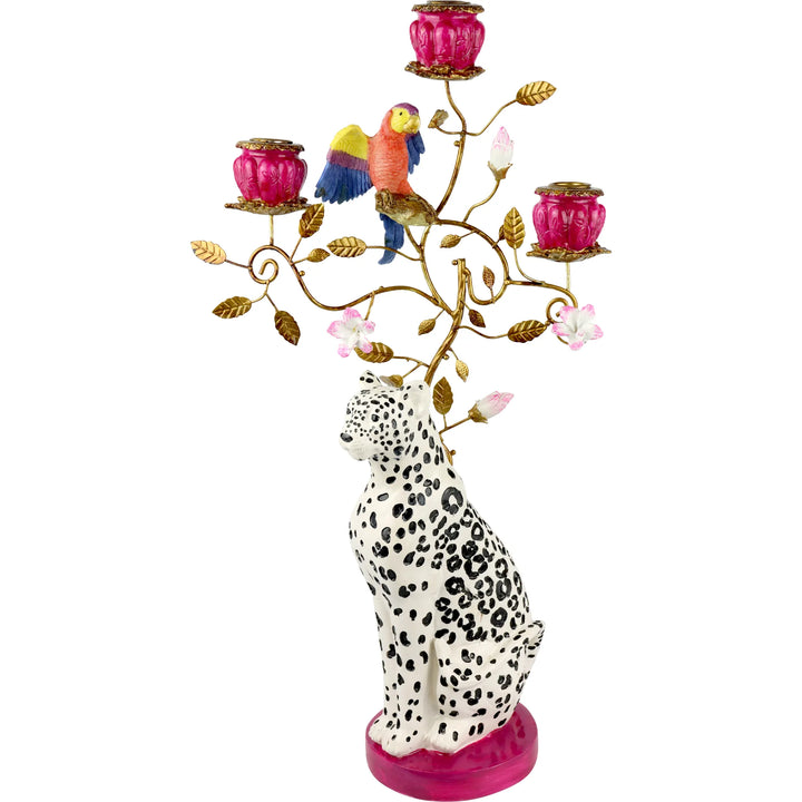 Kerzenhalter Luxury Leopard