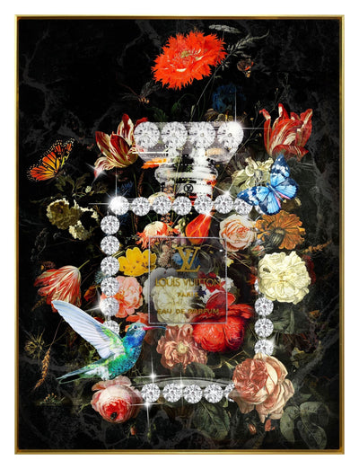 Diamant d`Art Collection Wandbild Louis Vuitton Flacon