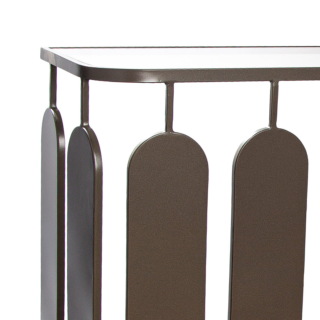 Sideboard „Zulu“ – Stilvolle Metall-Optik in Anthrazit