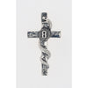 925er Echt Silber Kreuzanhänger "Kobe Bryant" - Luxurelle-Shop