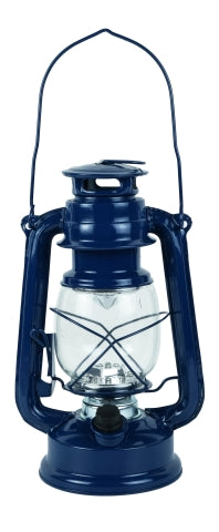 Sturmlaterne LED – batteriebetriebene Laterne in Blau