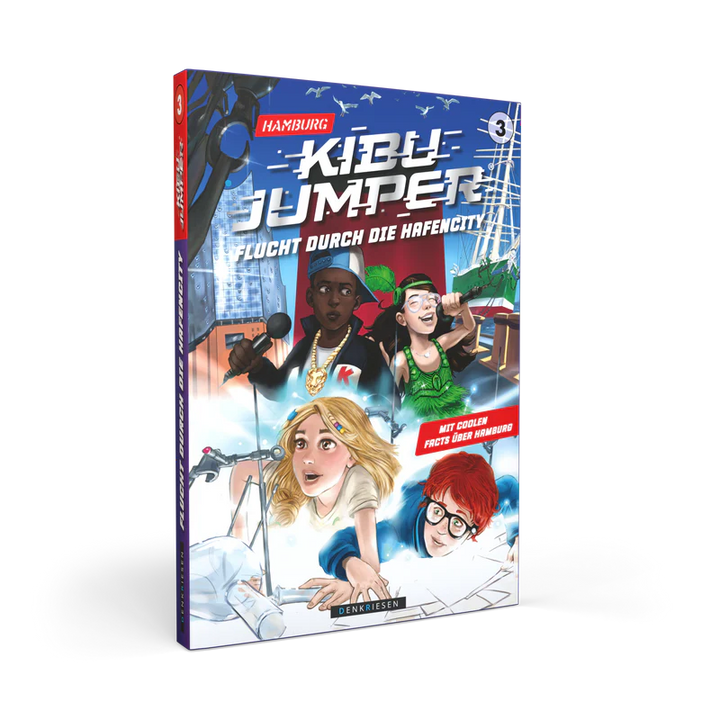 KIBU JUMPER® | Hamburg - Band 3 "Flucht durch die Hafencity"