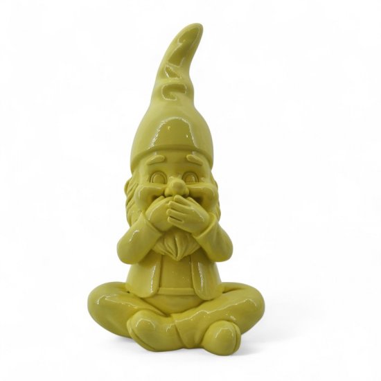 Zwerg 25 cm – moderne Dekofigur aus Kunstharz in 6 Farben