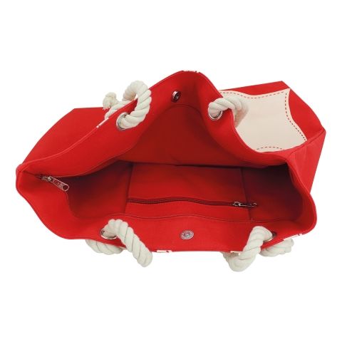 Shopping Tasche Anker – maritime Tragetasche aus Baumwolle in zwei Farbvarianten
