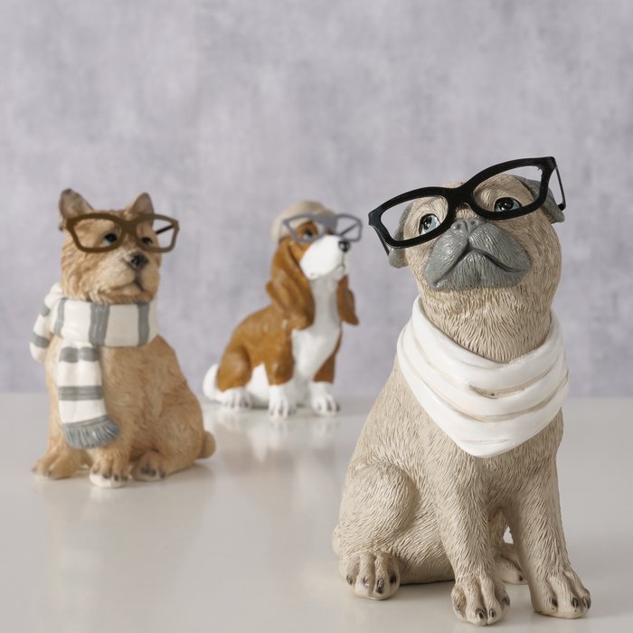 Figur Archy 3-teilig – Stilvolle Hundefiguren mit Charakter
