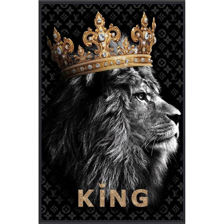 Diamant d’Art Collection – Wandbild „King“ oder „Queen“