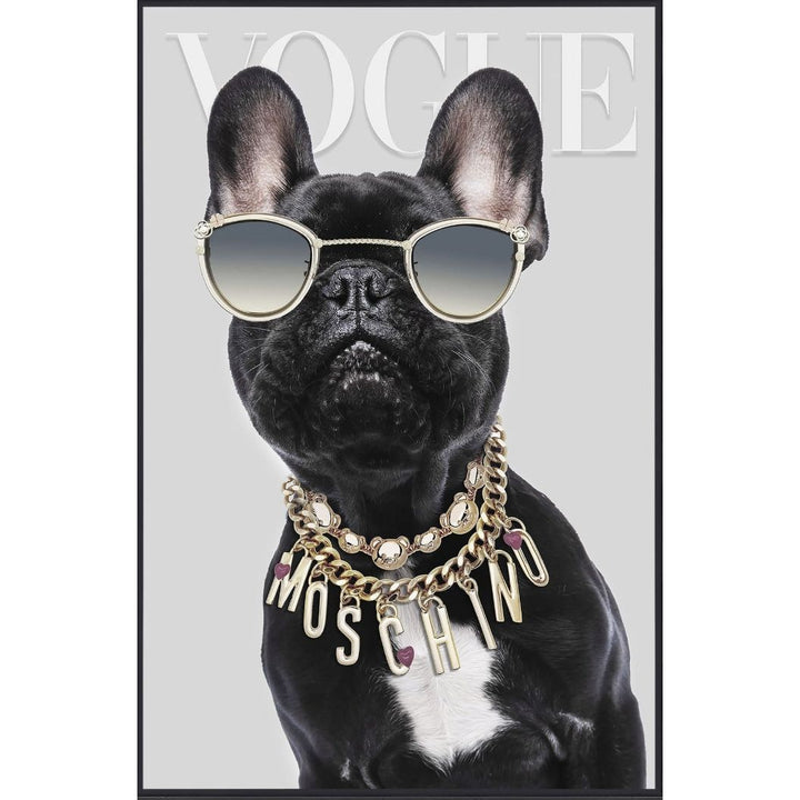 Diamant d`Art Collection Wandbild Bulldogge in 2 Varianten