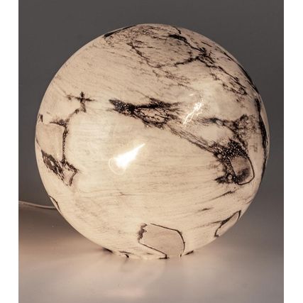 Kugellampe Luxor 29 cm aus transparentem Farbglas in 4 Varianten