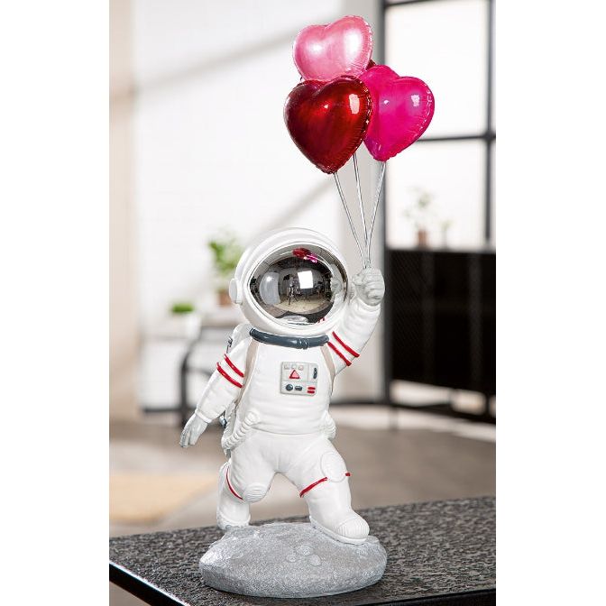 Astronauten-Figur „Michael“ mit Herzballons