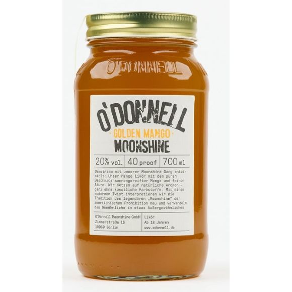 O'Donnell Moonshine Golden Mango