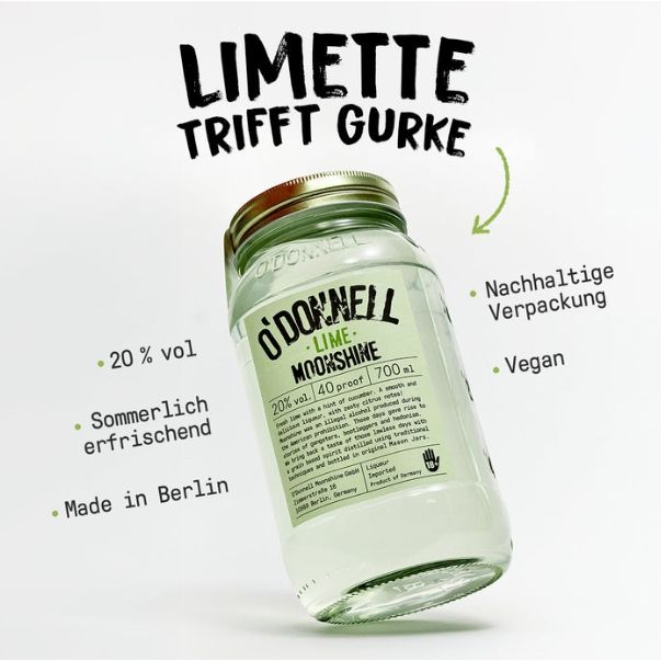 O'Donnell Moonshine Limette