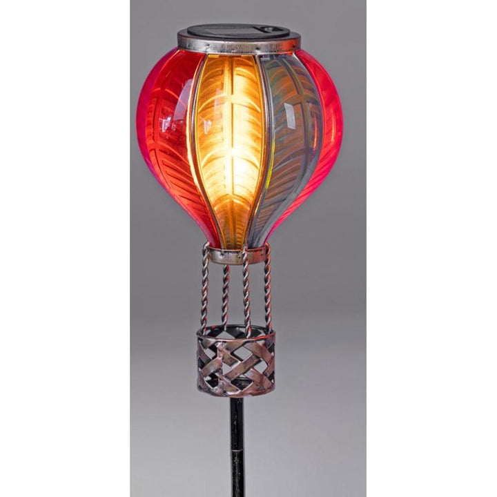 Solar Gartenstecker Ballon – dekoratives Solarlicht mit Flammen Effekt