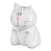 Spardose „Katze mit Stopfen“ – handbemalt, 8 × 12 cm
