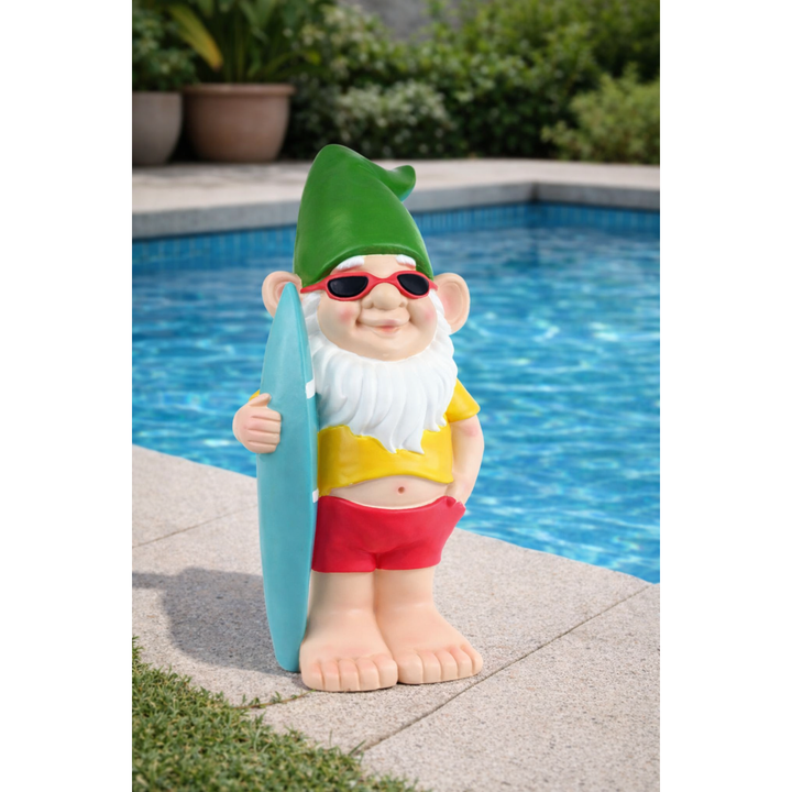 Funny Zwerg Sunny Mc Surf