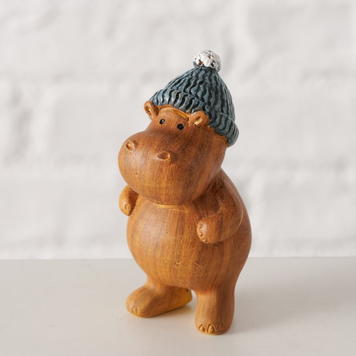 Figur Wilhelmy 3-teilig – Niedliche Nilpferd-Figuren mit Charme