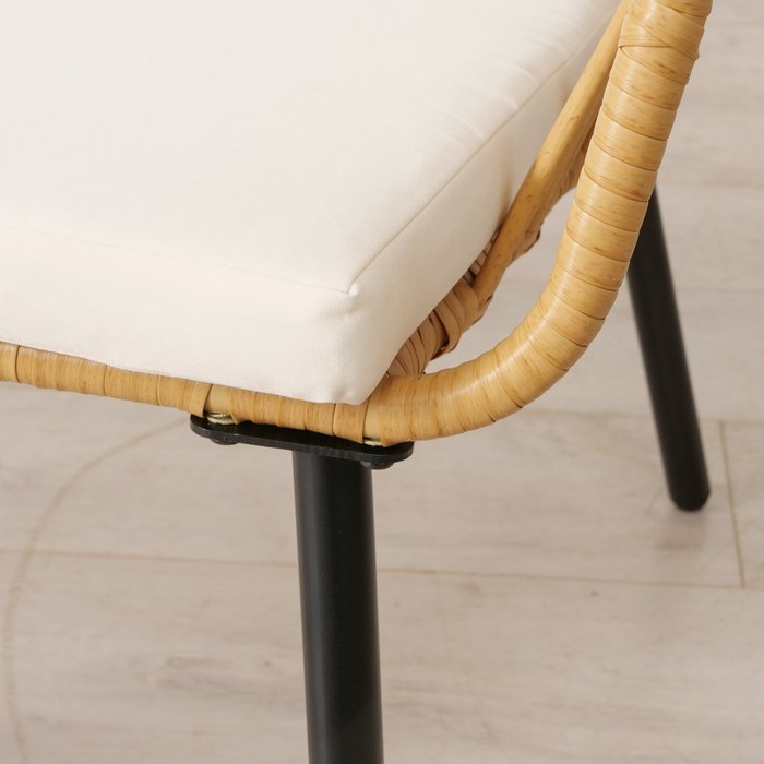 Lounge Möbelset Cascada 3 teilig mit Sitz und Rückenkissen