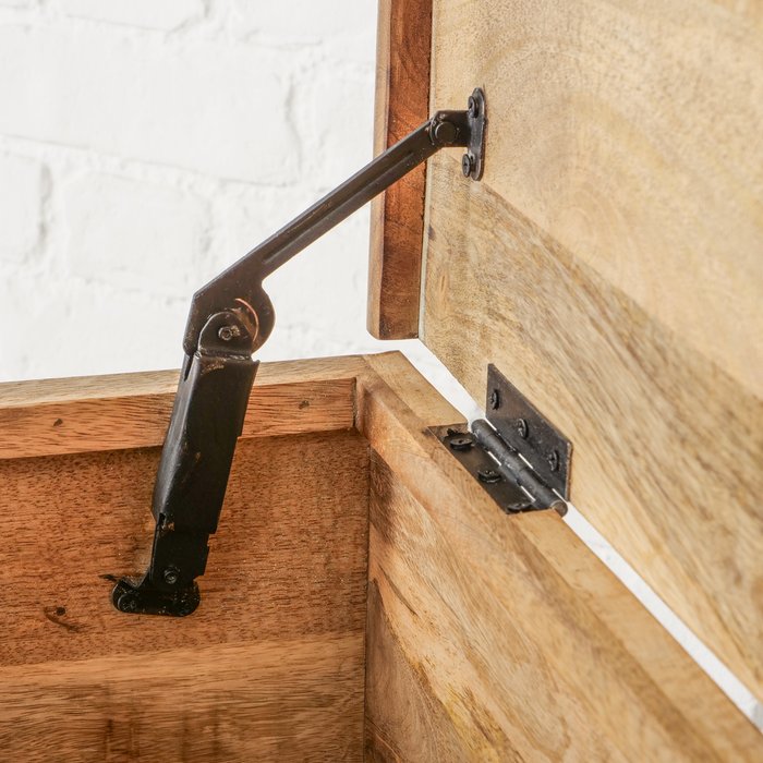 Koffertruhe Rinara – Handgearbeitetes Meisterstück aus Mango-Holz