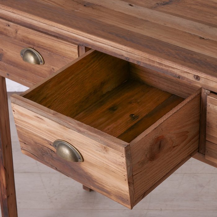 Konsole Luzia aus recyceltem Holz im Shabby Look