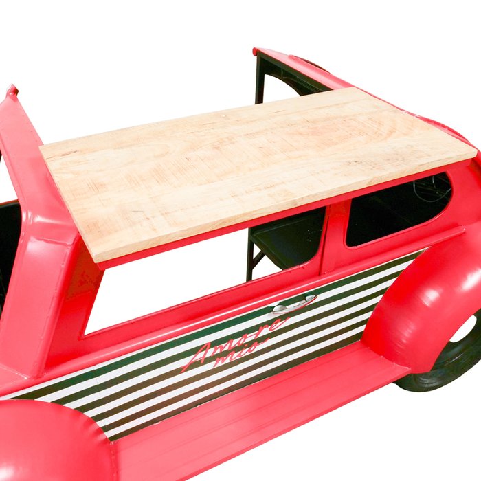 Regal Auto Amore – Extravagantes Designobjekt im Retro-Stil