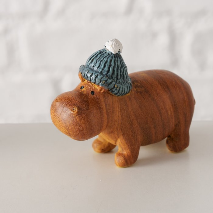 Figur Wilhelmy 3-teilig – Niedliche Nilpferd-Figuren mit Charme
