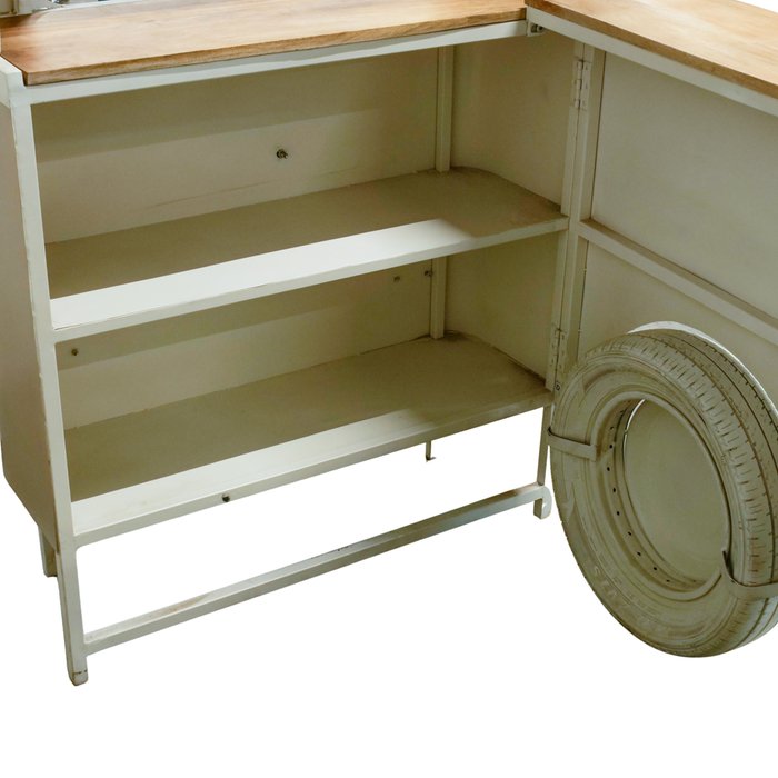 Regal Vanbus – Handgearbeitetes Designobjekt im Retro-Beach-Look