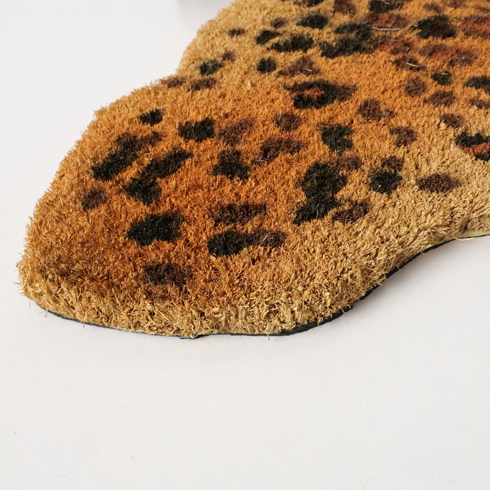 Fußmatte Leopard Roar – extravagante Design Fußmatte im Leopardenlook