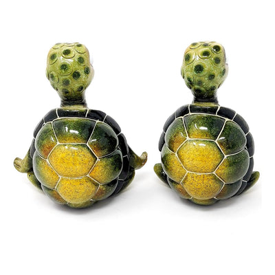 2er Set Dekofiguren Yoga Schildkröten Harry H. 15,5cm