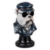 Büste Bulldog Bulldogge mit Sonnenbrille 35cm