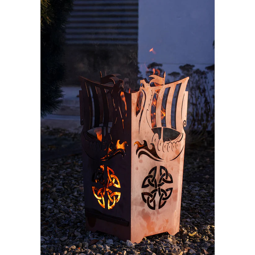 Feuerkorb „Wikingerschiff“