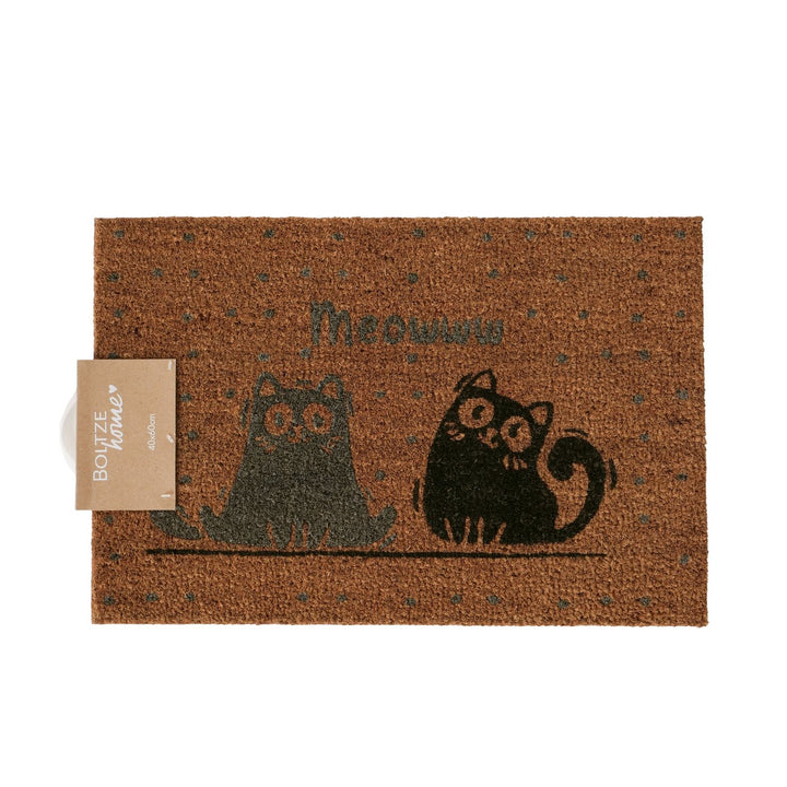 Fußmatte Katze Mollie – charmante Kokos Fußmatte mit Katzenmotiv
