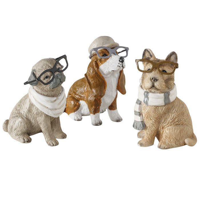 Figur Archy 3-teilig – Charmantes Hunde-Trio mit Stil