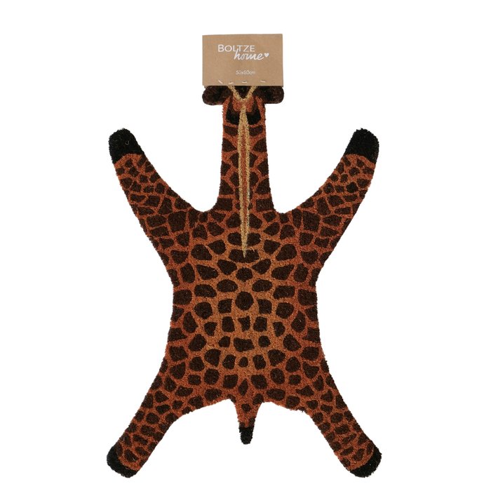 Fußmatte Giraffe aus Kokos und PVC