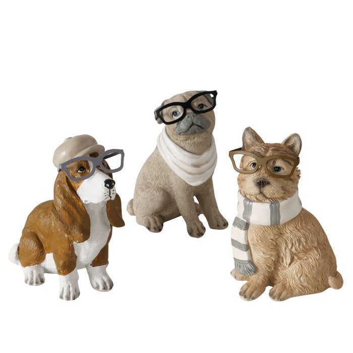 Figur Archy 3-teilig – Stilvolle Hundefiguren mit Charakter