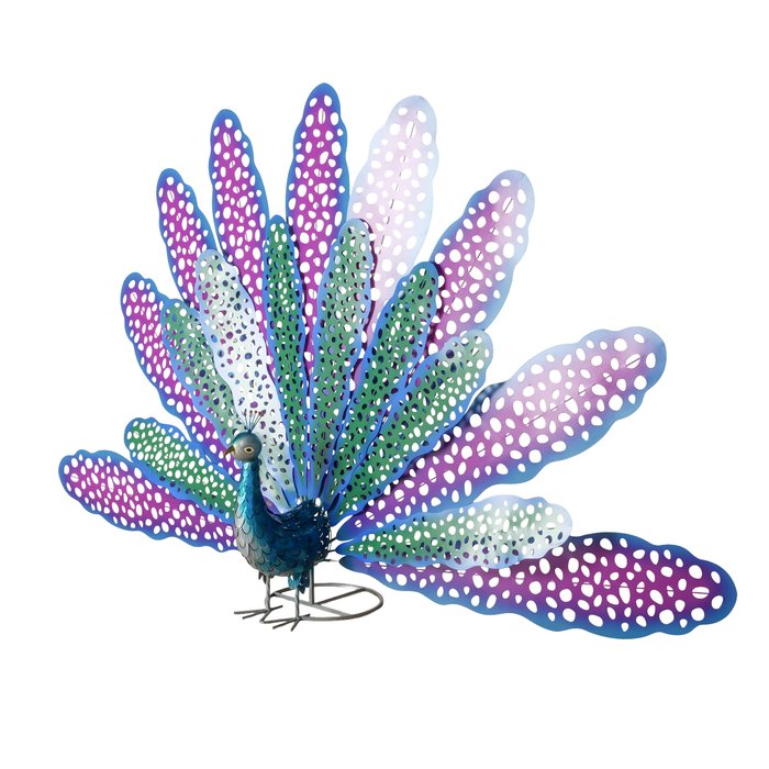 Figur Posy XXL – majestätischer Pfau