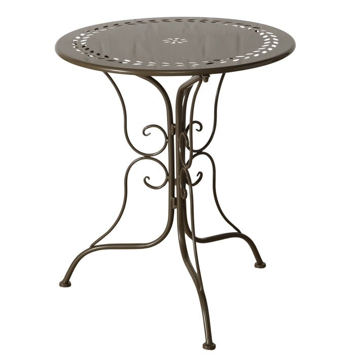 Gartenmöbelset Amalfi 3 teilig aus Metall in Braun