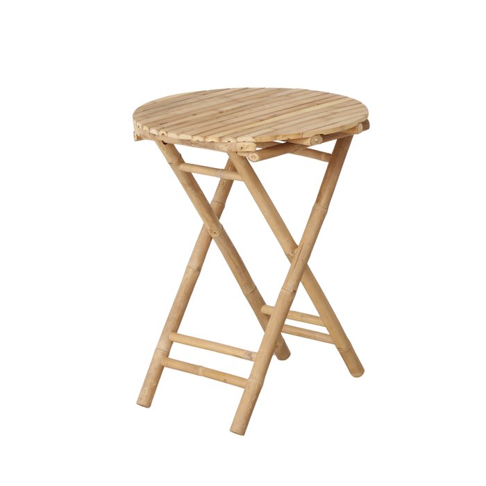Gartenmöbelset Hakulani aus Bambus dreiteilig in Natur