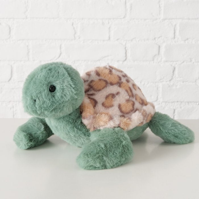 Kuscheltier Turtly – weiche Schildkröte aus Plüsch in Grün