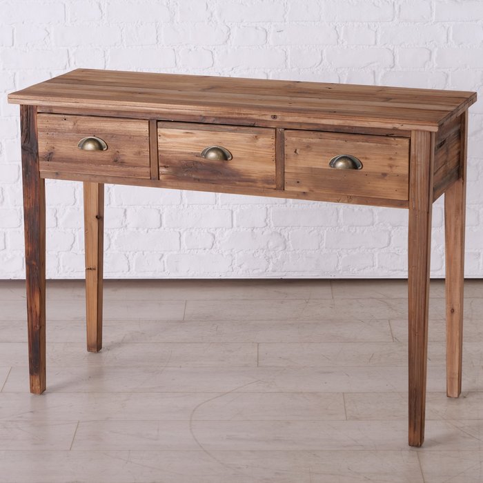 Konsole Luzia aus recyceltem Holz im Shabby Look