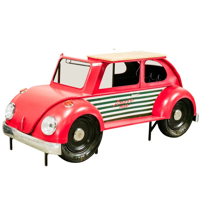 Regal Auto Amore – Extravagantes Designobjekt im Retro-Stil
