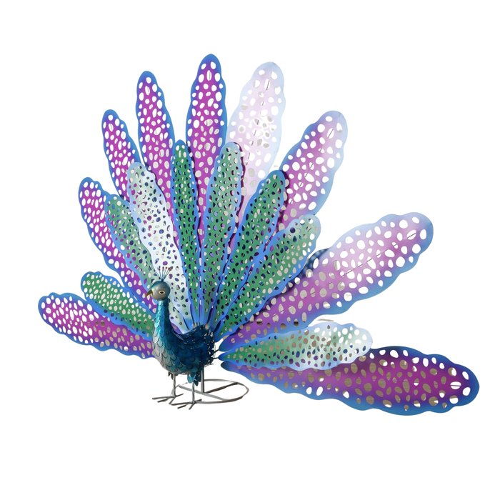 Figur Posy XXL – majestätischer Pfau