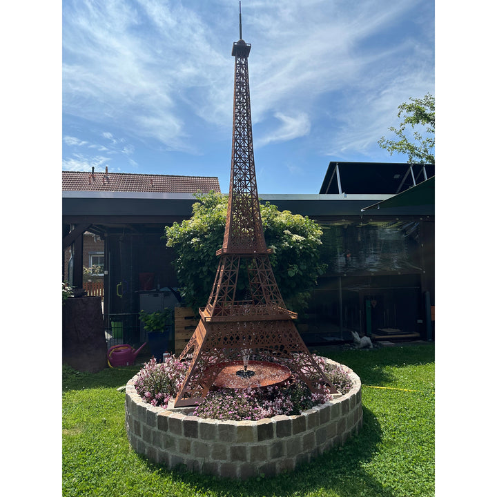 Eiffelturm XXL Paris – exklusive Gartenskulptur aus Edelrost Metall