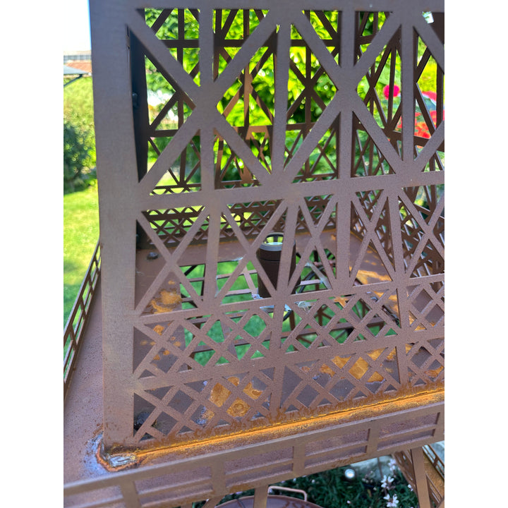 Eiffelturm XXL Paris – exklusive Gartenskulptur aus Edelrost Metall