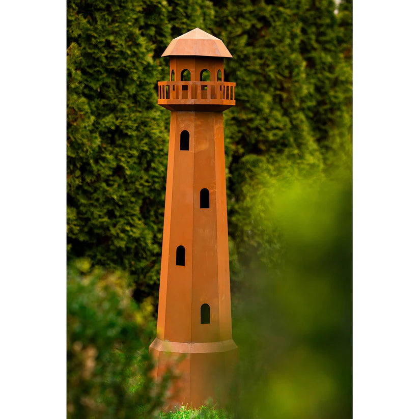 Leuchtturm – Leuchtfeuer für den Garten in 3 Größen