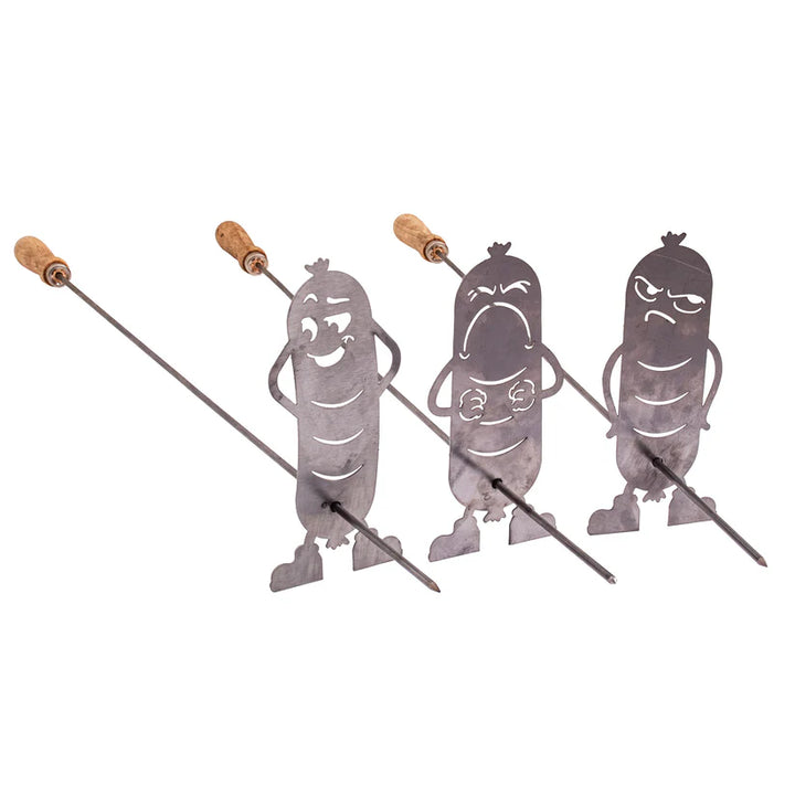 Mr. Wurst Grillspieß-Figur in 3 Varianten