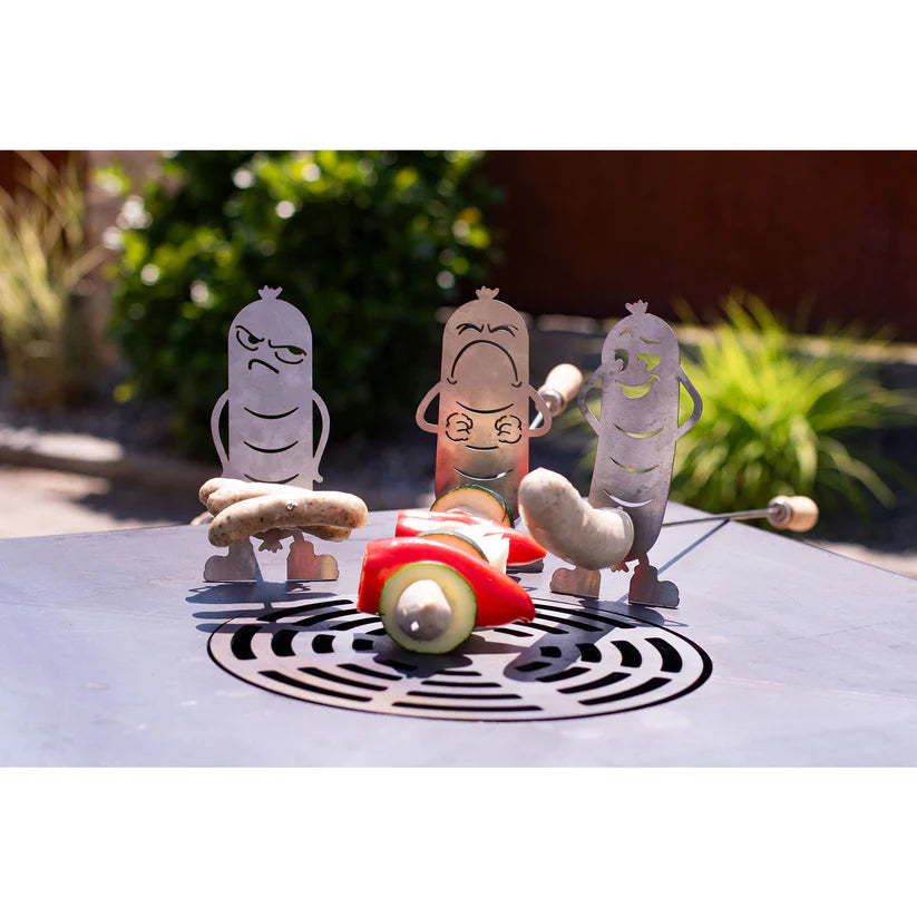 Mr. Wurst Grillspieß-Figur in 3 Varianten