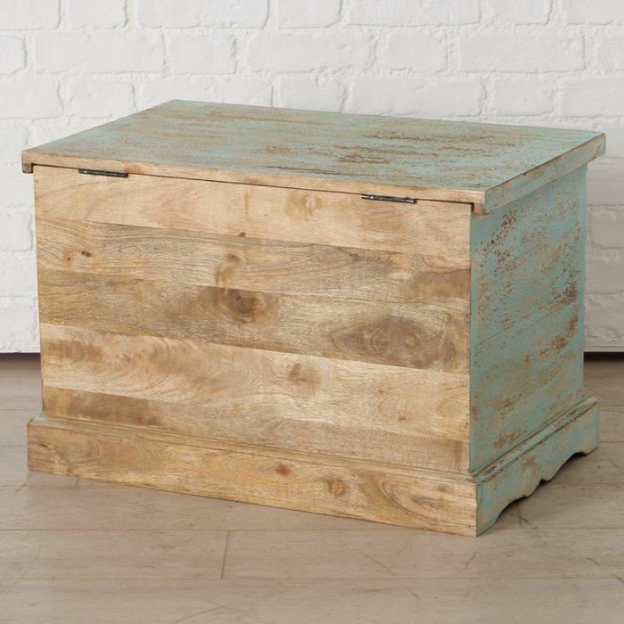 Koffertruhe Rinara – Handgearbeitetes Meisterstück aus Mango-Holz