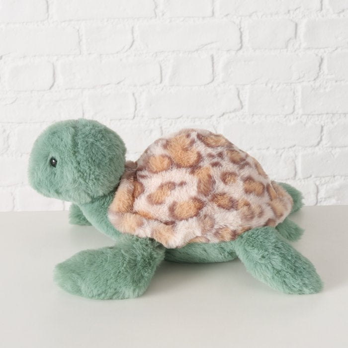 Kuscheltier Turtly – weiche Schildkröte aus Plüsch in Grün